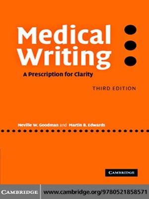 cover image of Medical Writing